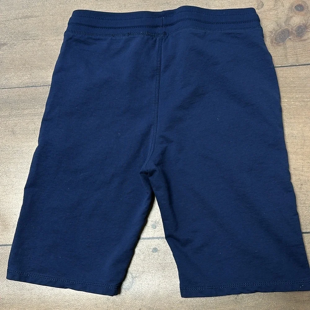 H&M Boys Cotton lightweight Navy bermuda shorts with drawstring, 10-12 Y Venice